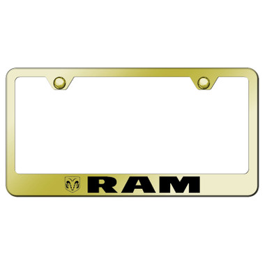 Au-TOMOTIVE GOLD | License Plate Covers and Frames | Dodge RAM | AUGD8275