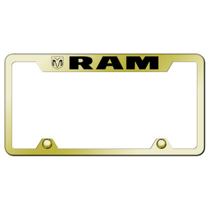 Au-TOMOTIVE GOLD | License Plate Covers and Frames | Dodge RAM | AUGD8277