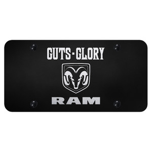 Au-TOMOTIVE GOLD | License Plate Covers and Frames | Dodge RAM | AUGD8279