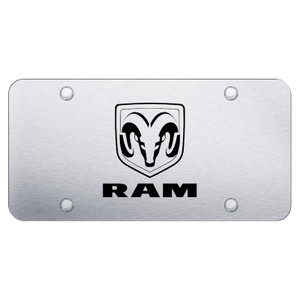 Au-TOMOTIVE GOLD | License Plate Covers and Frames | Dodge RAM | AUGD8281