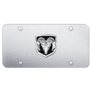 Au-TOMOTIVE GOLD | License Plate Covers and Frames | Dodge RAM | AUGD8282