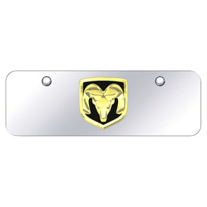 Au-TOMOTIVE GOLD | License Plate Covers and Frames | Dodge RAM | AUGD8283