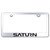 Au-TOMOTIVE GOLD | License Plate Covers and Frames | Saturn | AUGD8289