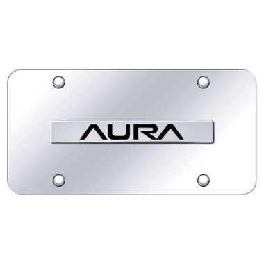 Au-TOMOTIVE GOLD | License Plate Covers and Frames | Saturn Aura | AUGD8293