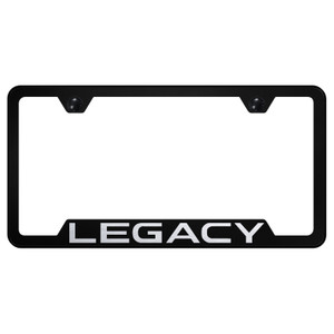 Au-TOMOTIVE GOLD | License Plate Covers and Frames | Subaru Legacy | AUGD8393