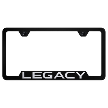 Au-TOMOTIVE GOLD | License Plate Covers and Frames | Subaru Legacy | AUGD8393