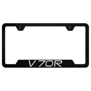 Au-TOMOTIVE GOLD | License Plate Covers and Frames | Volvo V70 | AUGD8406