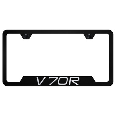 Au-TOMOTIVE GOLD | License Plate Covers and Frames | Volvo V70 | AUGD8406