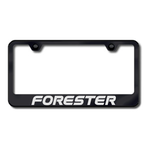 Au-TOMOTIVE GOLD | License Plate Covers and Frames | Subaru Forester | AUGD8410