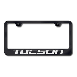 Au-TOMOTIVE GOLD | License Plate Covers and Frames | Hyundai Tucson | AUGD8412