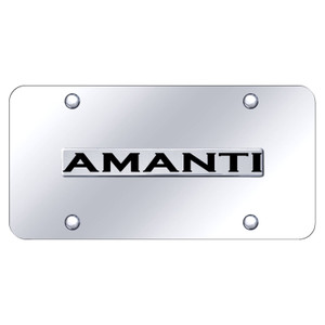 Au-TOMOTIVE GOLD | License Plate Covers and Frames | Kia Amanti | AUGD8425