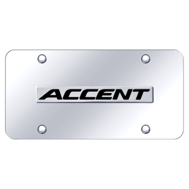 Au-TOMOTIVE GOLD | License Plate Covers and Frames | Hyundai Accent | AUGD8426