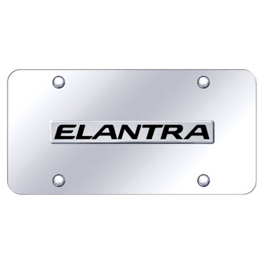 Au-TOMOTIVE GOLD | License Plate Covers and Frames | Hyundai Elantra | AUGD8438
