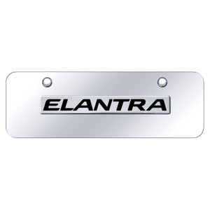 Au-TOMOTIVE GOLD | License Plate Covers and Frames | Hyundai Elantra | AUGD8439