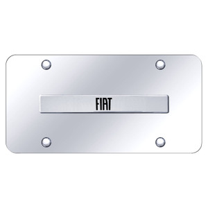 Au-TOMOTIVE GOLD | License Plate Covers and Frames | Fiat | AUGD8445
