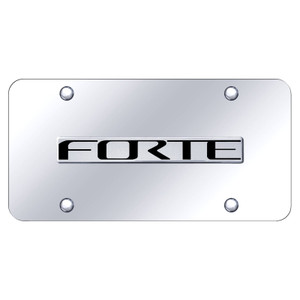 Au-TOMOTIVE GOLD | License Plate Covers and Frames | Kia Forte | AUGD8447
