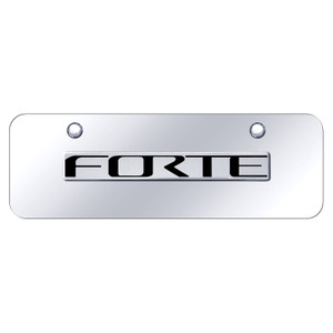 Au-TOMOTIVE GOLD | License Plate Covers and Frames | Kia Forte | AUGD8448