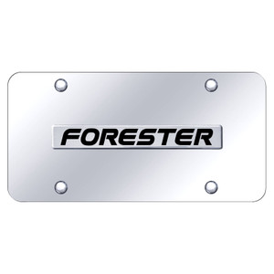 Au-TOMOTIVE GOLD | License Plate Covers and Frames | Subaru Forester | AUGD8450