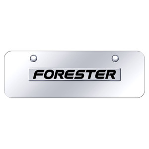 Au-TOMOTIVE GOLD | License Plate Covers and Frames | Subaru Forester | AUGD8451