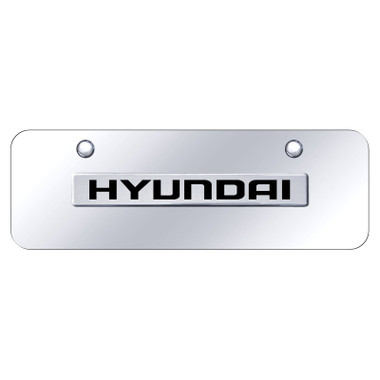 Au-TOMOTIVE GOLD | License Plate Covers and Frames | Hyundai | AUGD8454