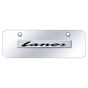 Au-TOMOTIVE GOLD | License Plate Covers and Frames | Daewoo Lanos | AUGD8463