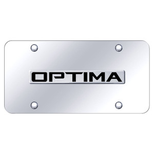 Au-TOMOTIVE GOLD | License Plate Covers and Frames | Kia Optima | AUGD8477