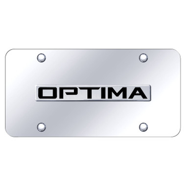 Au-TOMOTIVE GOLD | License Plate Covers and Frames | Kia Optima | AUGD8477