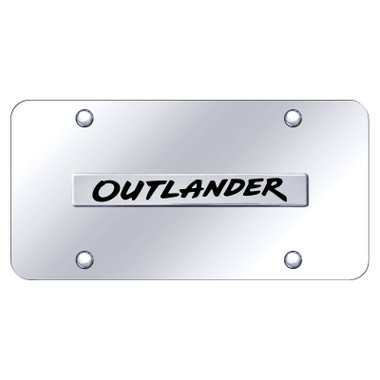 Au-TOMOTIVE GOLD | License Plate Covers and Frames | Mitsubishi Outlander | AUGD8479
