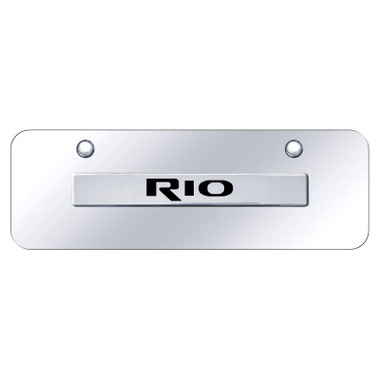 Au-TOMOTIVE GOLD | License Plate Covers and Frames | Kia Rio | AUGD8486