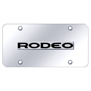 Au-TOMOTIVE GOLD | License Plate Covers and Frames | Isuzu Rodeo | AUGD8487