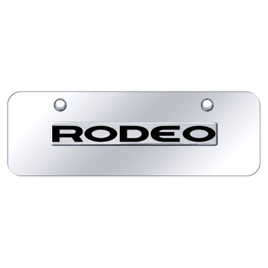 Au-TOMOTIVE GOLD | License Plate Covers and Frames | Isuzu Rodeo | AUGD8488