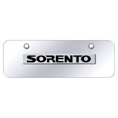 Au-TOMOTIVE GOLD | License Plate Covers and Frames | Kia Sorento | AUGD8494