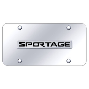 Au-TOMOTIVE GOLD | License Plate Covers and Frames | Kia Sportage | AUGD8497