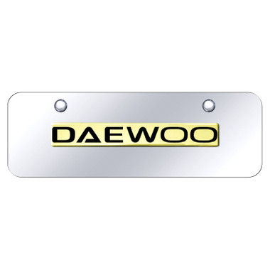 Au-TOMOTIVE GOLD | License Plate Covers and Frames | Daewoo | AUGD8525