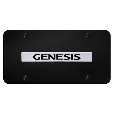 Au-TOMOTIVE GOLD | License Plate Covers and Frames | Hyundai Genesis | AUGD8537