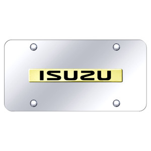 Au-TOMOTIVE GOLD | License Plate Covers and Frames | Isuzu | AUGD8541