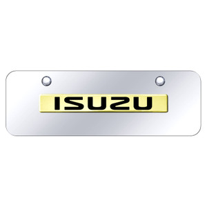 Au-TOMOTIVE GOLD | License Plate Covers and Frames | Isuzu | AUGD8542