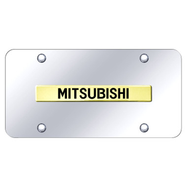 Au-TOMOTIVE GOLD | License Plate Covers and Frames | Mitsubishi | AUGD8553