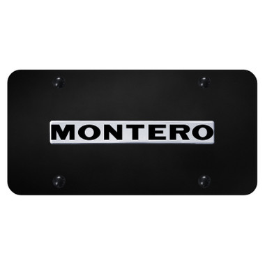 Au-TOMOTIVE GOLD | License Plate Covers and Frames | Mitsubishi Montero | AUGD8554