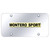 Au-TOMOTIVE GOLD | License Plate Covers and Frames | Mitsubishi Montero | AUGD8556