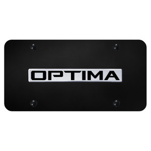 Au-TOMOTIVE GOLD | License Plate Covers and Frames | Kia Optima | AUGD8559