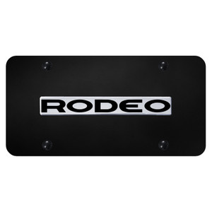Au-TOMOTIVE GOLD | License Plate Covers and Frames | Isuzu Rodeo | AUGD8565