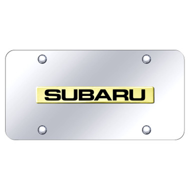 Au-TOMOTIVE GOLD | License Plate Covers and Frames | Subaru | AUGD8582