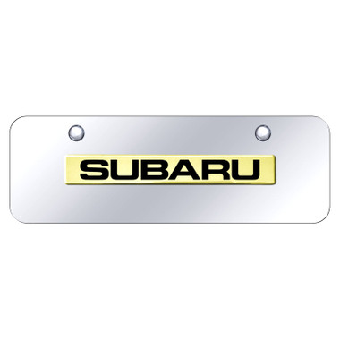 Au-TOMOTIVE GOLD | License Plate Covers and Frames | Subaru | AUGD8583