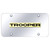 Au-TOMOTIVE GOLD | License Plate Covers and Frames | Isuzu Trooper | AUGD8585