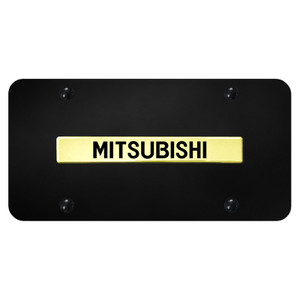 Au-TOMOTIVE GOLD | License Plate Covers and Frames | Mitsubishi | AUGD8609