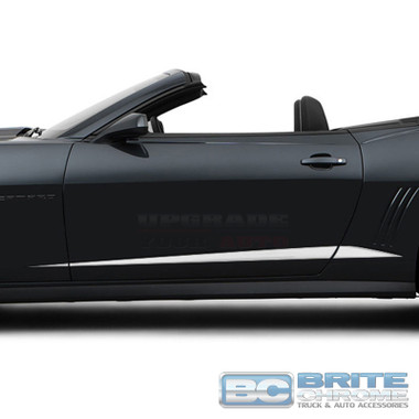 Brite Chrome | Side Molding and Rocker Panels | 10-15 Chevrolet Camaro | BCIR088