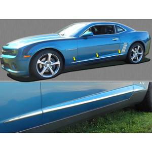 Luxury FX | Side Molding and Rocker Panels | 10-15 Chevrolet Camaro | LUXFX3424