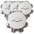 JTE Wheel | Center Caps | 16-17 Chevrolet Suburban | JTEC0210-SET4