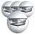JTE Wheel | Center Caps | 15-17 Cadillac ATS | JTEC0224-SET4